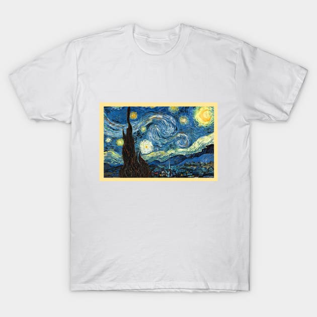 The Starry Night T-Shirt by Carinae